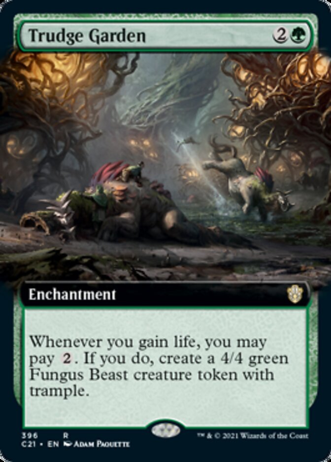 Trudge Garden (Extended Art) [Commander 2021] | Total Play
