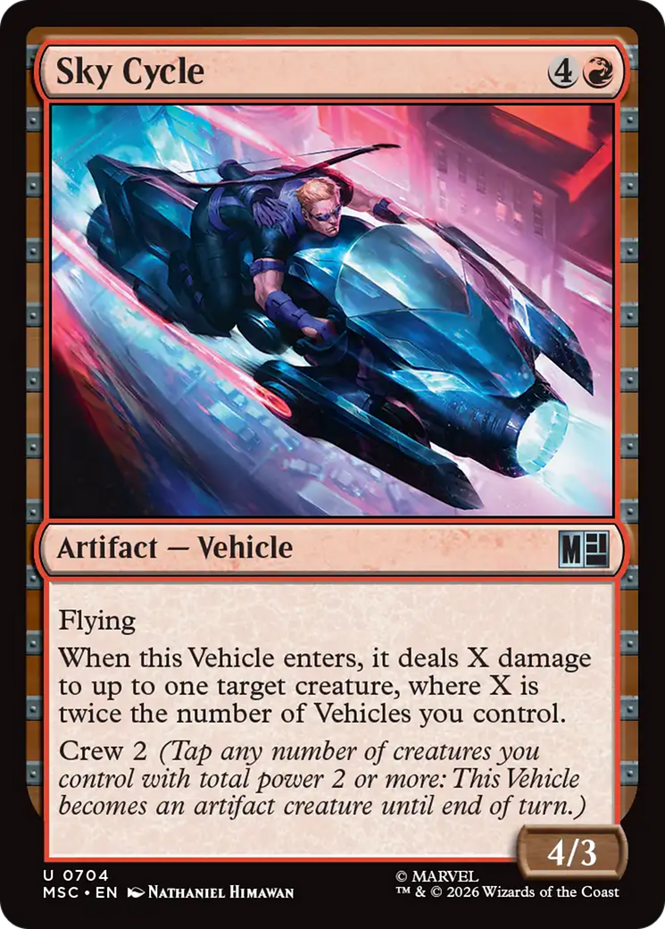 Sky Cycle [Marvel Super Heroes Commander] | Total Play