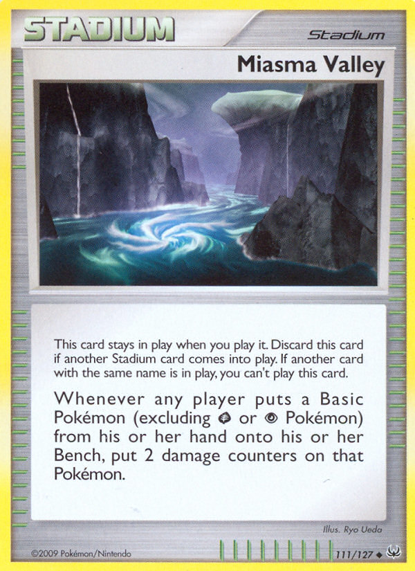 Miasma Valley (111/127) [Platinum: Base Set] | Total Play