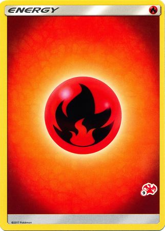 Fire Energy (Charizard Stamp #9) [Battle Academy 2020] | Total Play