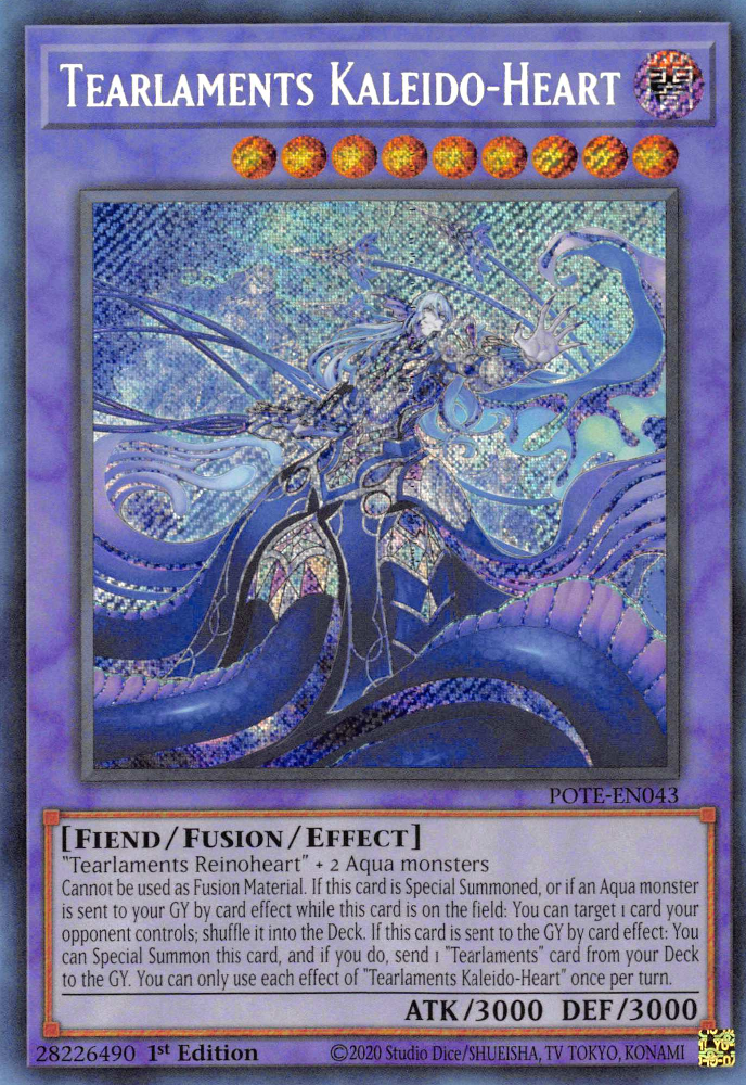 Tearlaments Kaleido-Heart [POTE-EN043] Secret Rare | Total Play