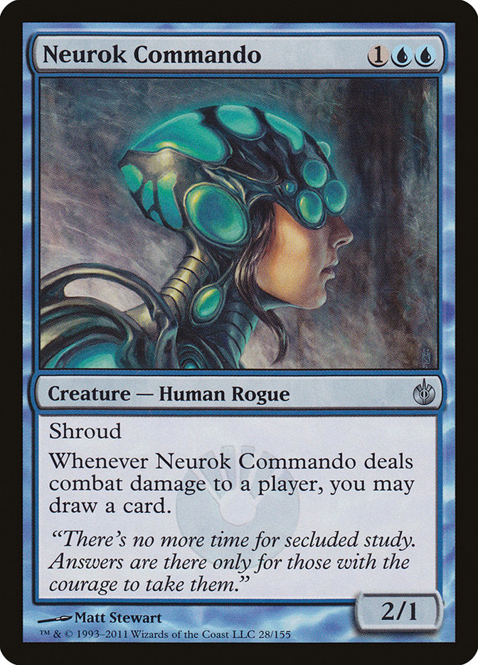 Neurok Commando [Mirrodin Besieged] | Total Play