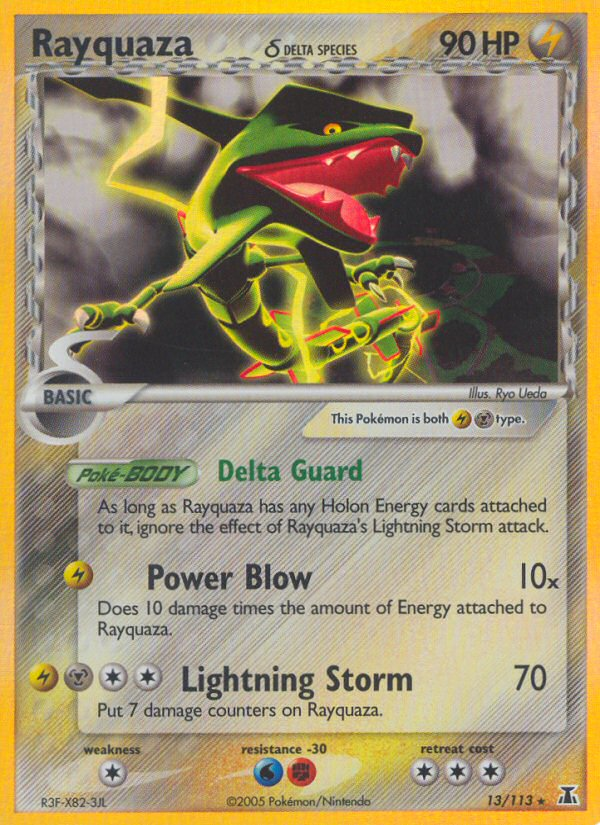 Rayquaza (13/113) (Delta Species) [EX: Delta Species] | Total Play