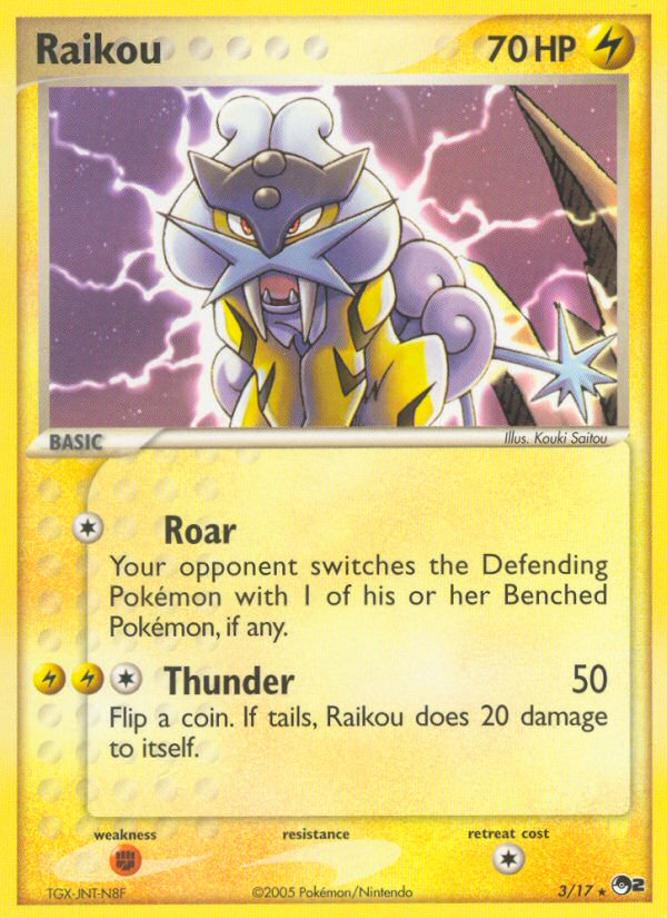 Raikou (3/17) [POP Series 2] | Total Play