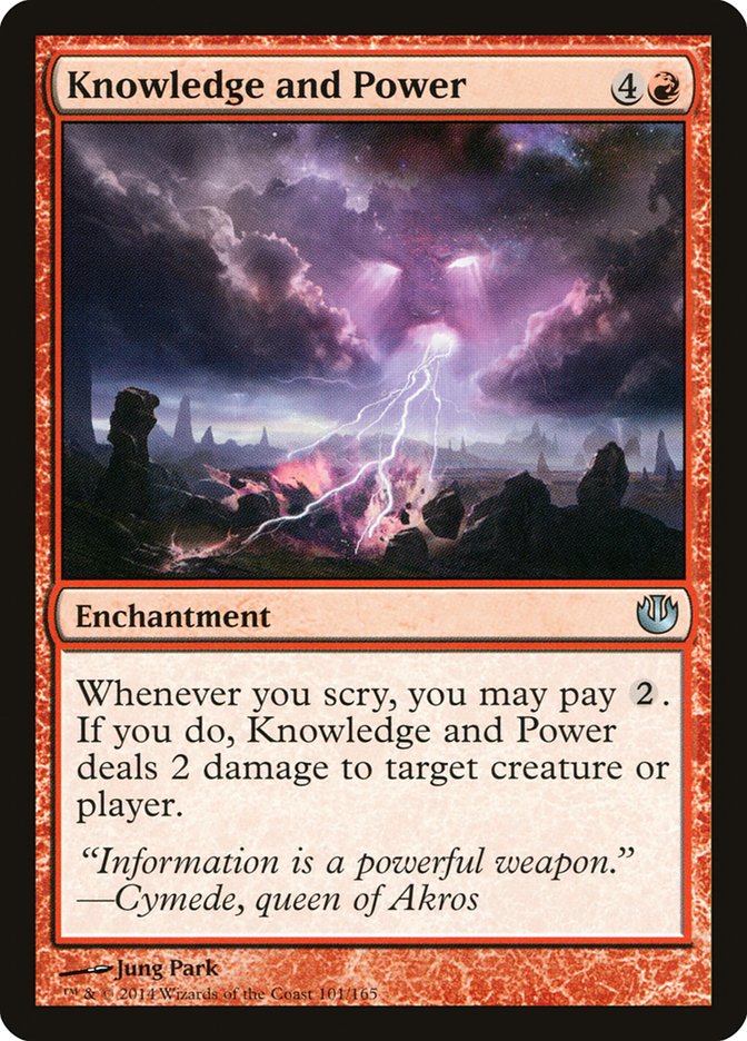 Knowledge and Power [Journey into Nyx] | Total Play