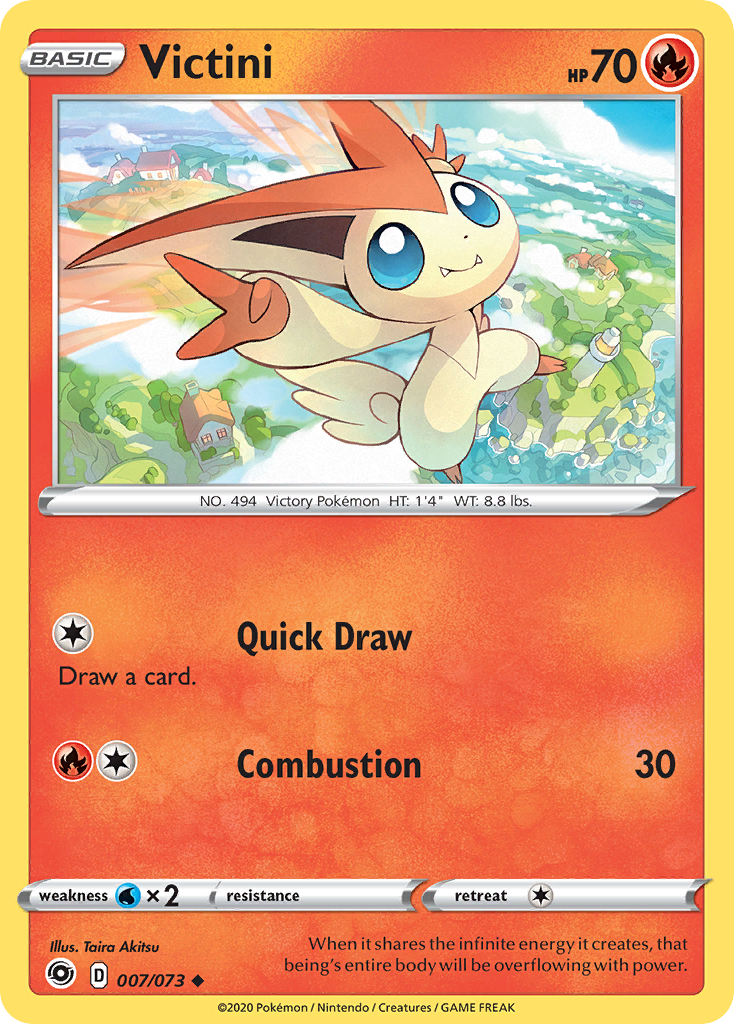 Victini (007/073) [Sword & Shield: Champion's Path] | Total Play