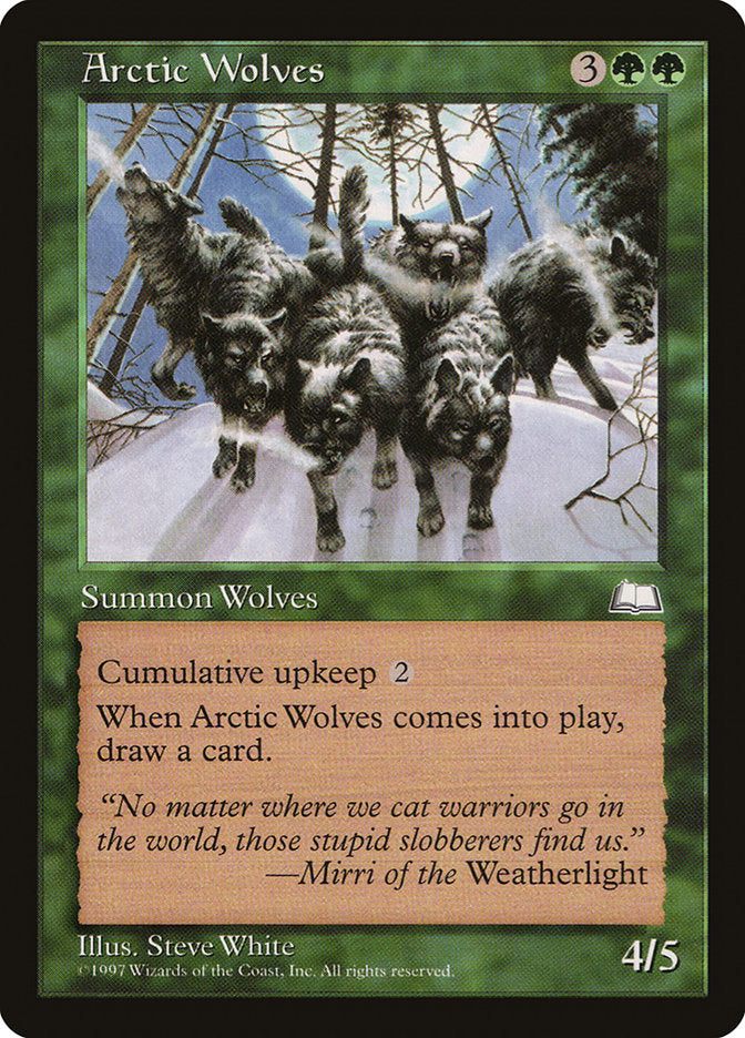 Arctic Wolves [Weatherlight] | Total Play