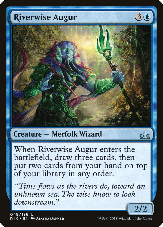 Riverwise Augur [Rivals of Ixalan] | Total Play
