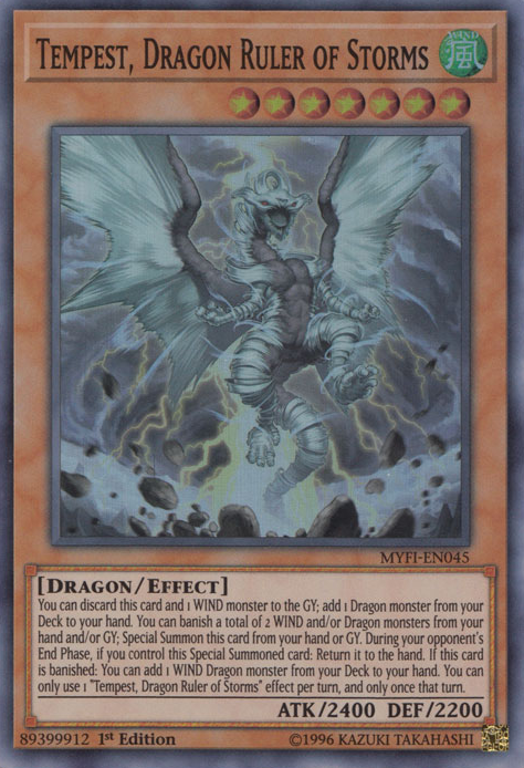 Tempest, Dragon Ruler of Storms [MYFI-EN045] Super Rare | Total Play