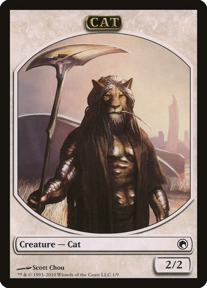Cat Token [Scars of Mirrodin Tokens] | Total Play