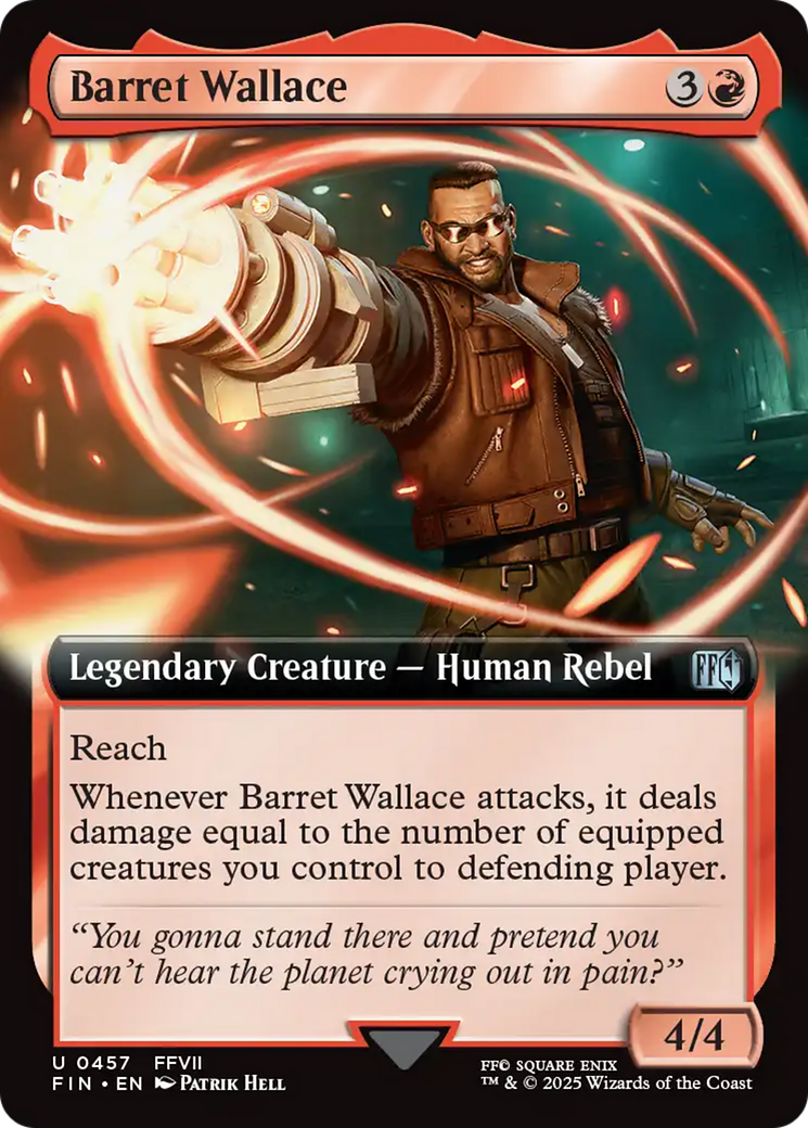 Barret Wallace (Extended Art) [FINAL FANTASY] | Total Play