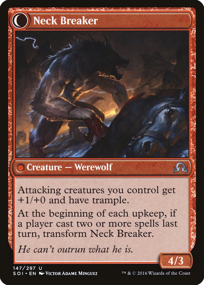 Breakneck Rider // Neck Breaker [Shadows over Innistrad] | Total Play