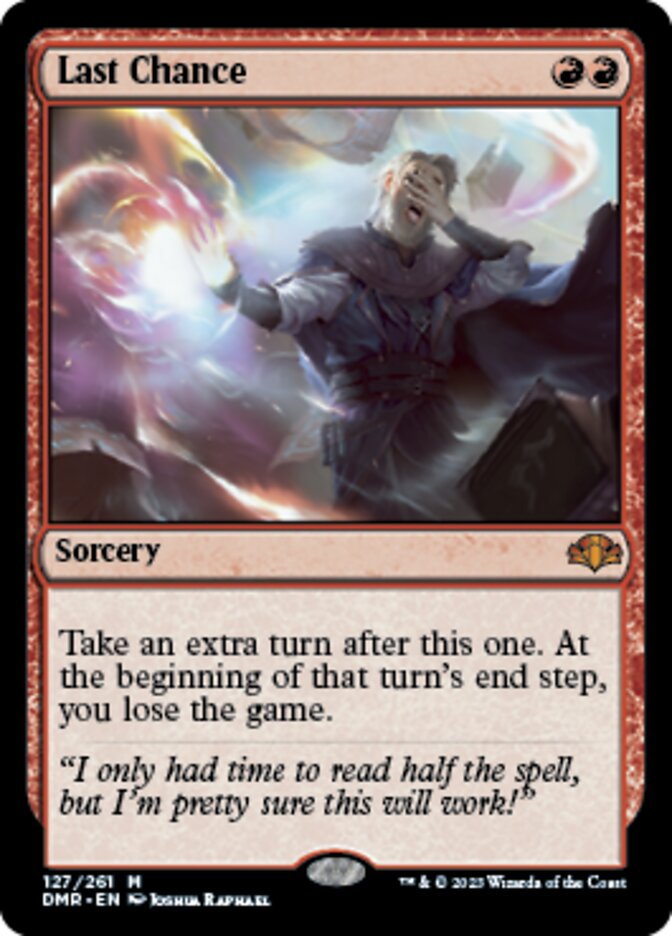 Last Chance [Dominaria Remastered] | Total Play