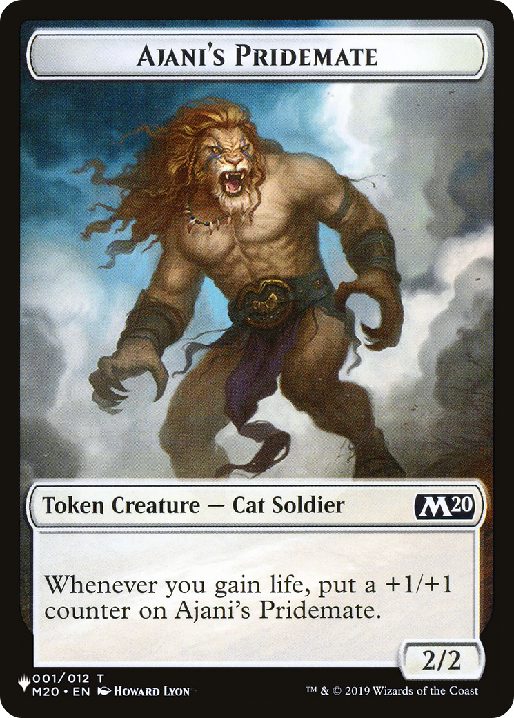 Ajani's Pridemate (FDN) [The List] | Total Play