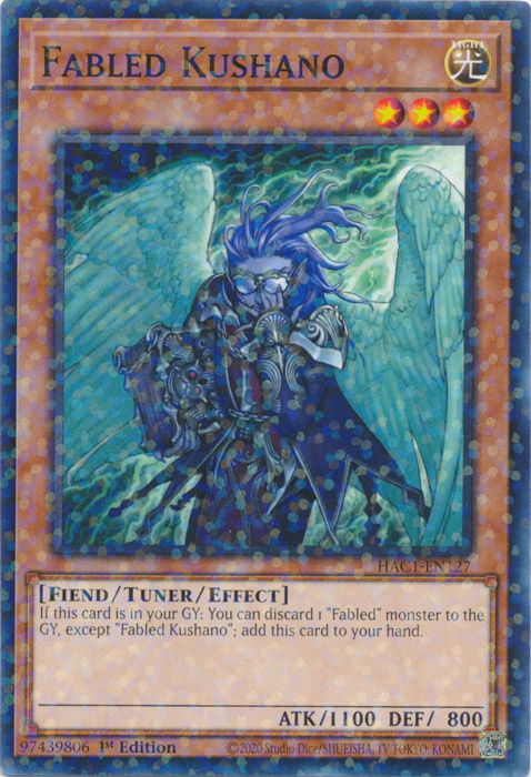 Fabled Kushano (Duel Terminal) [HAC1-EN127] Common | Total Play