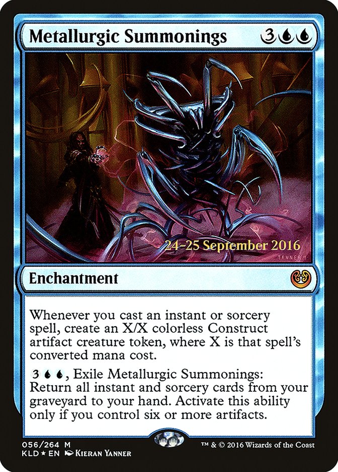 Metallurgic Summonings [Kaladesh Prerelease Promos] | Total Play