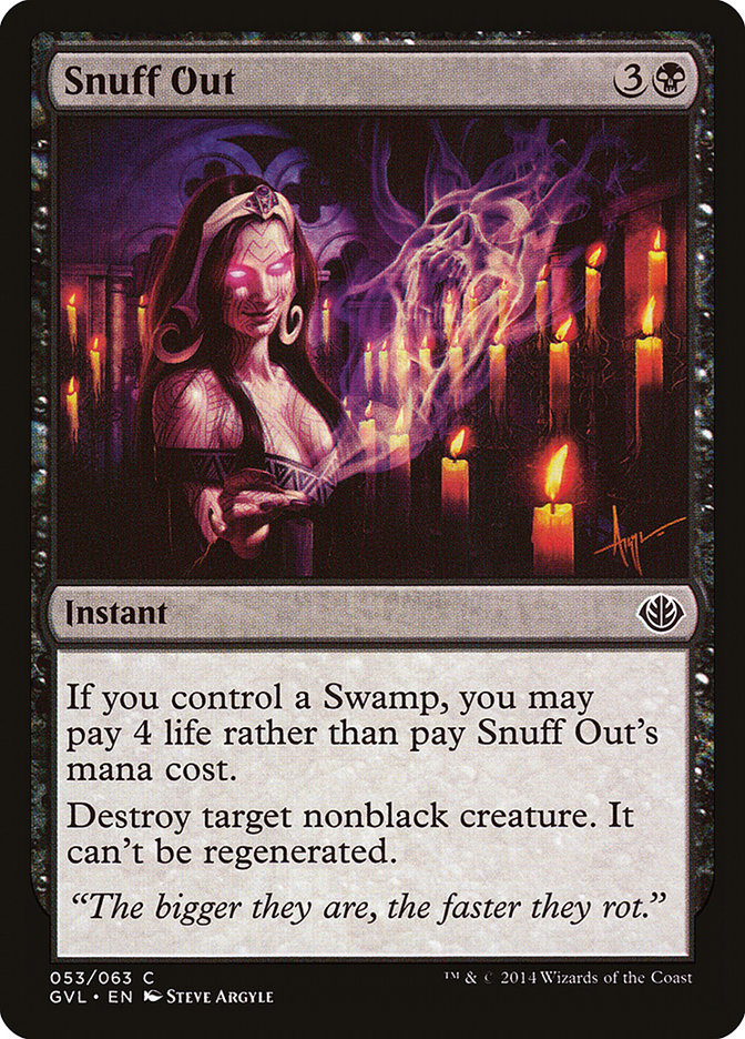 Snuff Out (Garruk vs. Liliana) [Duel Decks Anthology] | Total Play