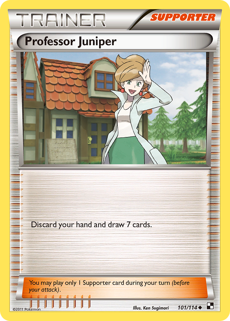Professor Juniper (101/114) [Black & White: Base Set] | Total Play