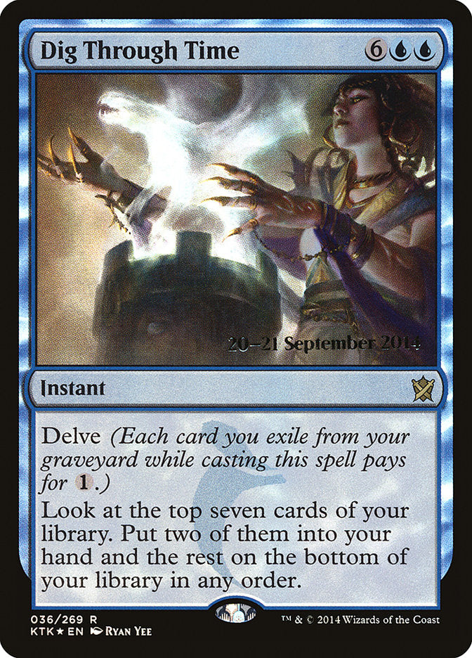 Dig Through Time [Khans of Tarkir Prerelease Promos] | Total Play