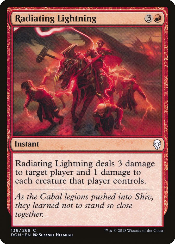 Radiating Lightning [Dominaria] | Total Play