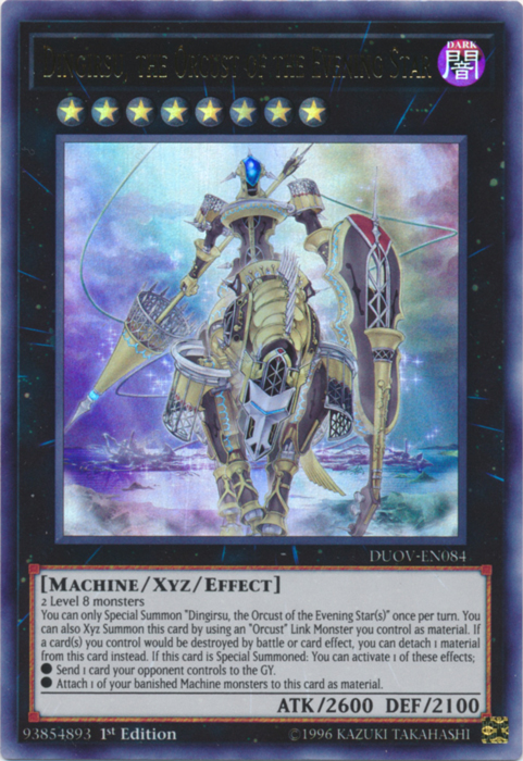 Dingirsu, the Orcust of the Evening Star [DUOV-EN084] Ultra Rare | Total Play