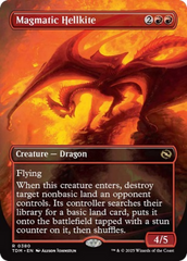 Magmatic Hellkite (Borderless) [Tarkir: Dragonstorm] | Total Play