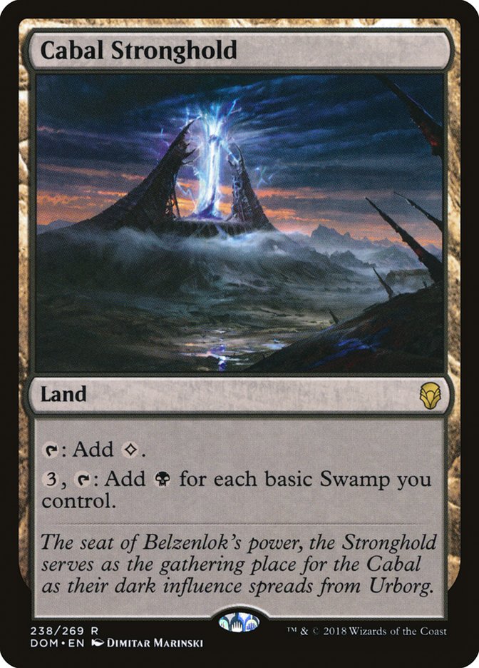Cabal Stronghold [Dominaria] | Total Play
