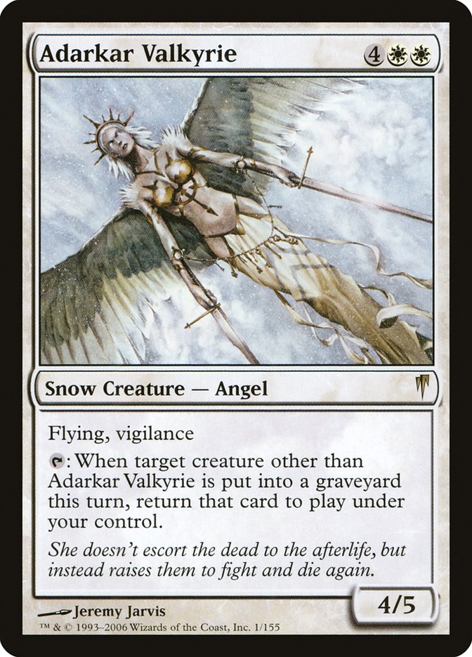 Adarkar Valkyrie [Coldsnap] | Total Play