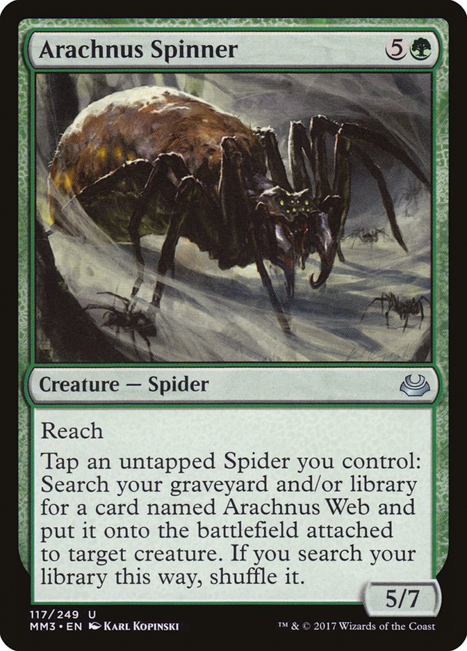 Arachnus Spinner [Modern Masters 2017] | Total Play