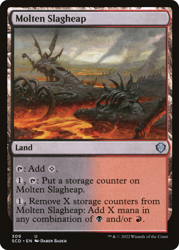 Molten Slagheap [Starter Commander Decks] | Total Play