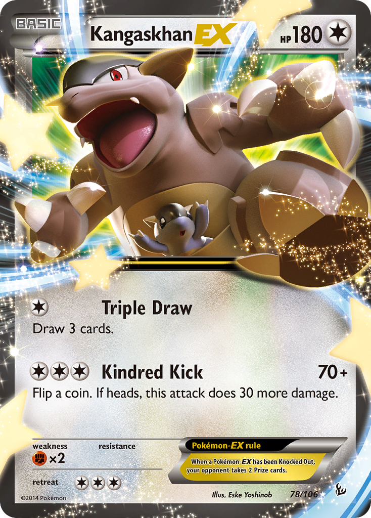 Kangaskhan EX (78/106) [XY: Flashfire] | Total Play