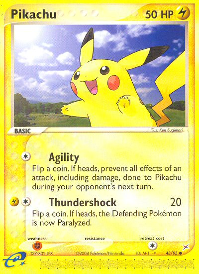 Pikachu (43/95) [EX: Team Magma vs Team Aqua] | Total Play