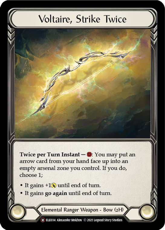 Voltaire, Strike Twice [U-ELE034] (Tales of Aria Unlimited)  Unlimited Normal | Total Play