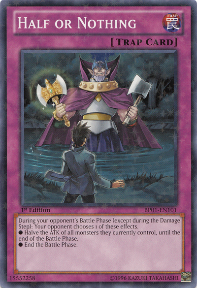 Half or Nothing [BP01-EN101] Starfoil Rare | Total Play