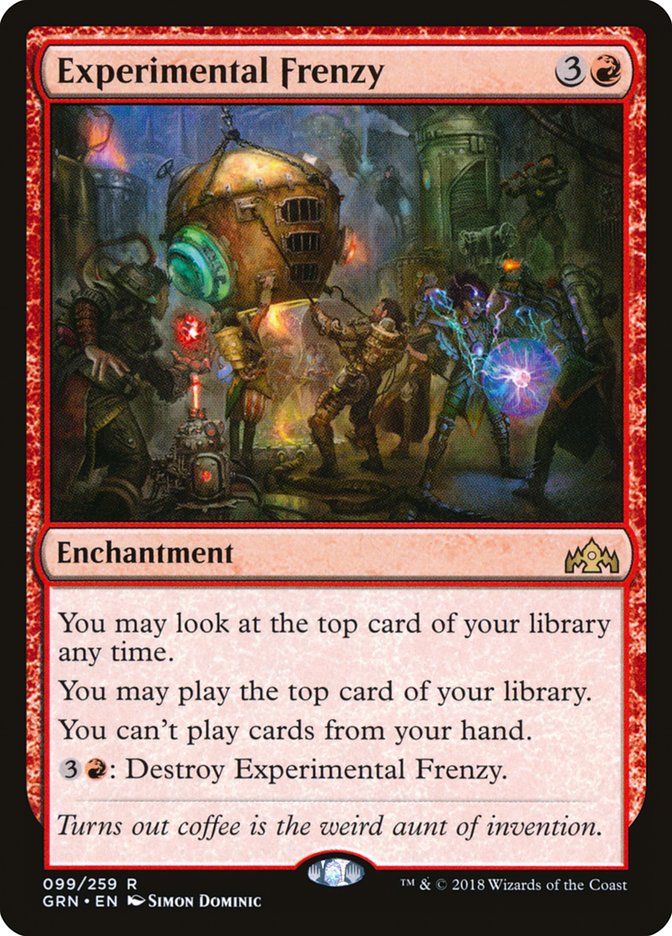 Experimental Frenzy [Guilds of Ravnica] | Total Play