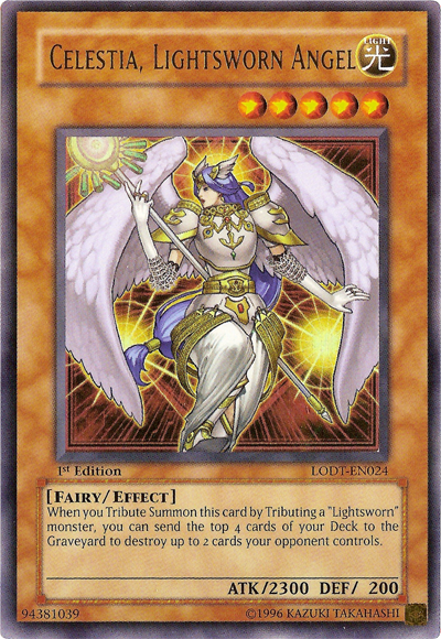 Celestia, Lightsworn Angel [LODT-EN024] Ultra Rare | Total Play