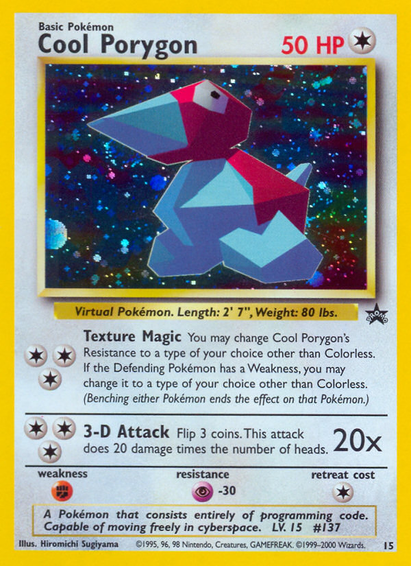 Cool Porygon (15) [Wizards of the Coast: Black Star Promos] | Total Play