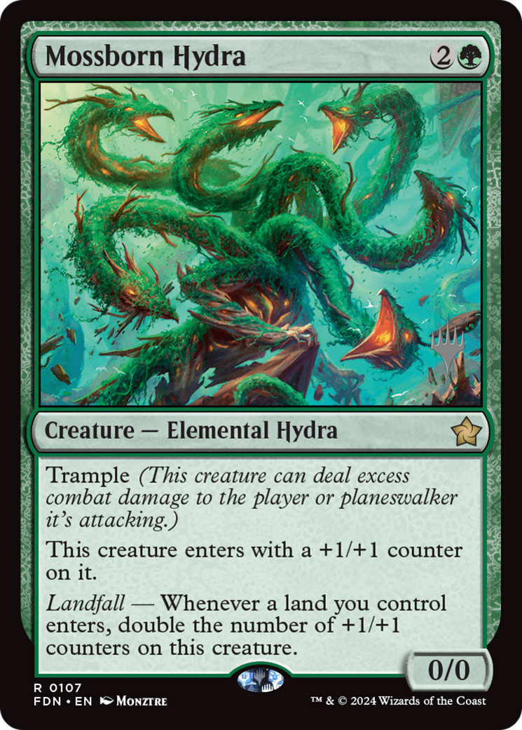 Mossborn Hydra [Lorwyn Eclipsed Promos] | Total Play