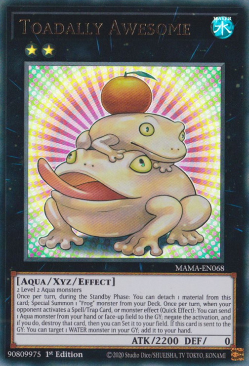 Toadally Awesome [MAMA-EN068] Ultra Rare | Total Play