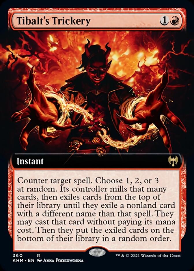 Tibalt's Trickery (Extended Art) [Kaldheim] | Total Play