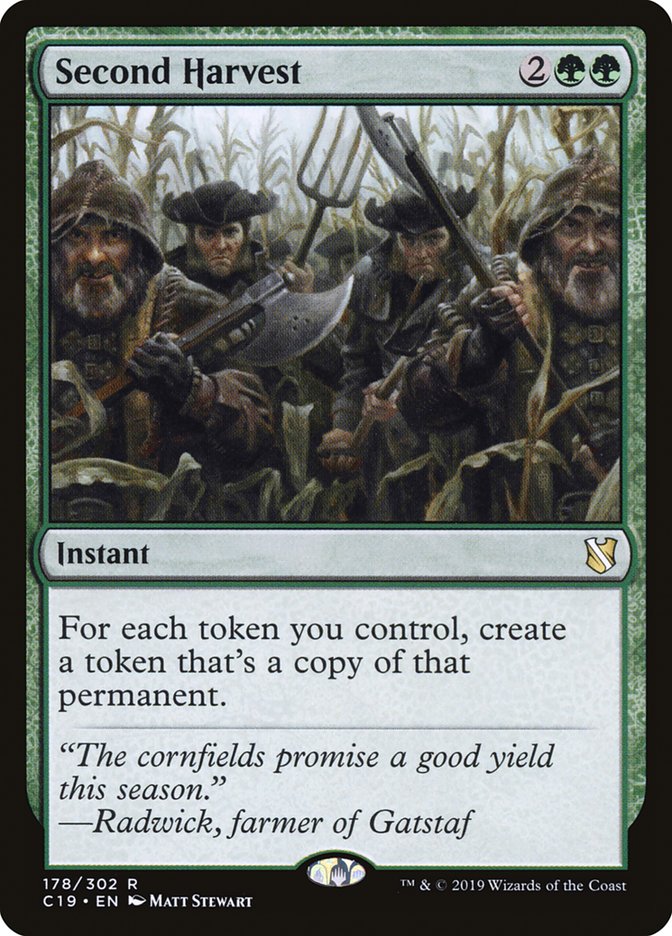 Second Harvest [Commander 2019] | Total Play