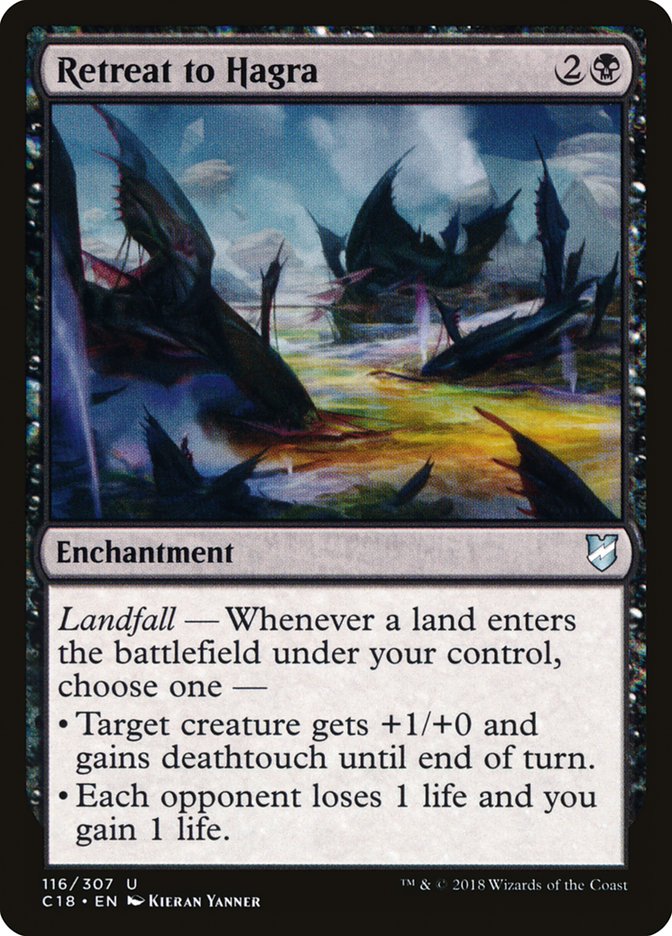 Retreat to Hagra [Commander 2018] | Total Play