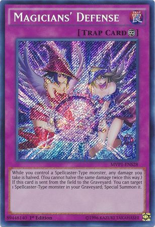 Magicians' Defense [MVP1-ENS28] Secret Rare | Total Play