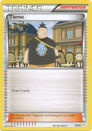 Tierno (20/30) [XY: Trainer Kit 3 - Pikachu Libre] | Total Play