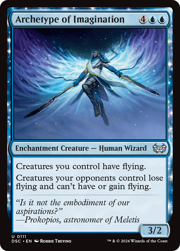 Archetype of Imagination [Duskmourn: House of Horror Commander] | Total Play