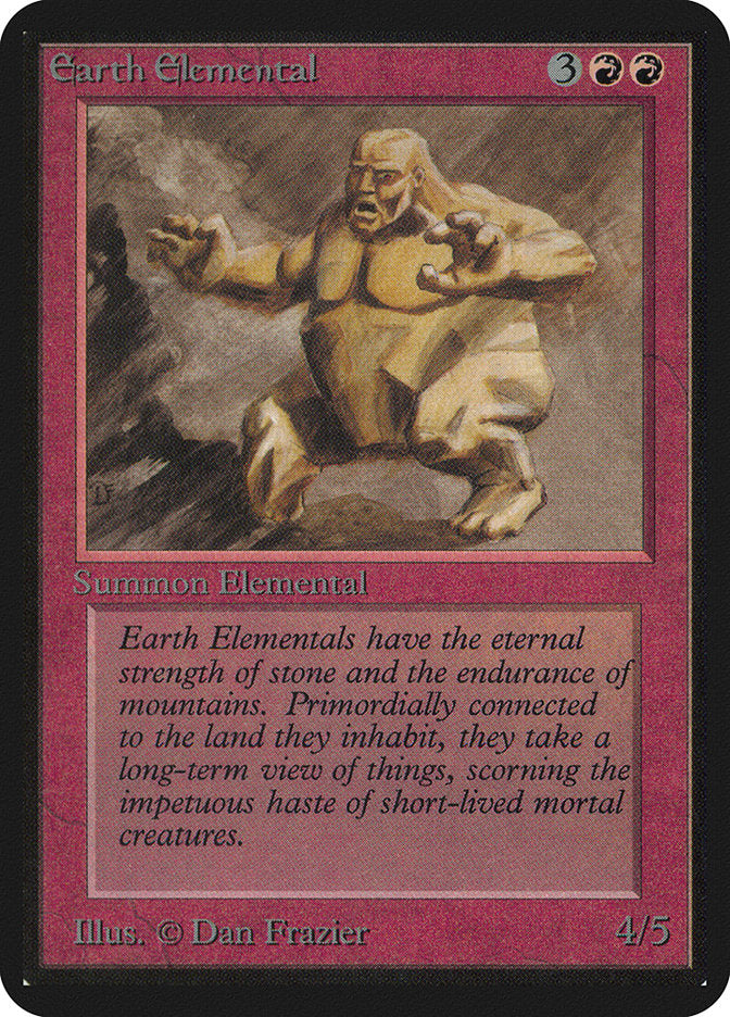 Earth Elemental [Alpha Edition] | Total Play