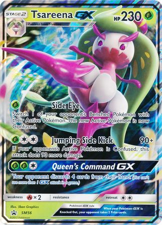 Tsareena GX (SM56) (Jumbo Card) [Sun & Moon: Black Star Promos] | Total Play