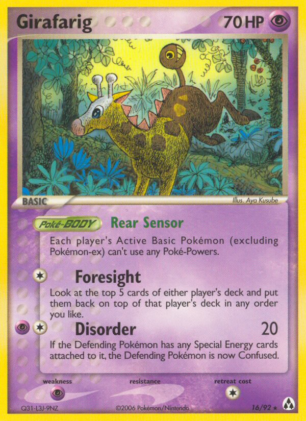 Girafarig (16/92) [EX: Legend Maker] | Total Play