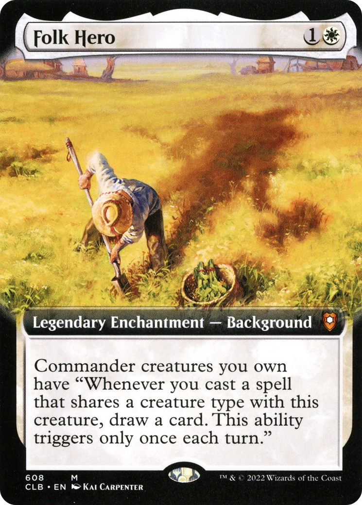 Folk Hero (Surge Foil) [Marvel Super Heroes Commander] | Total Play