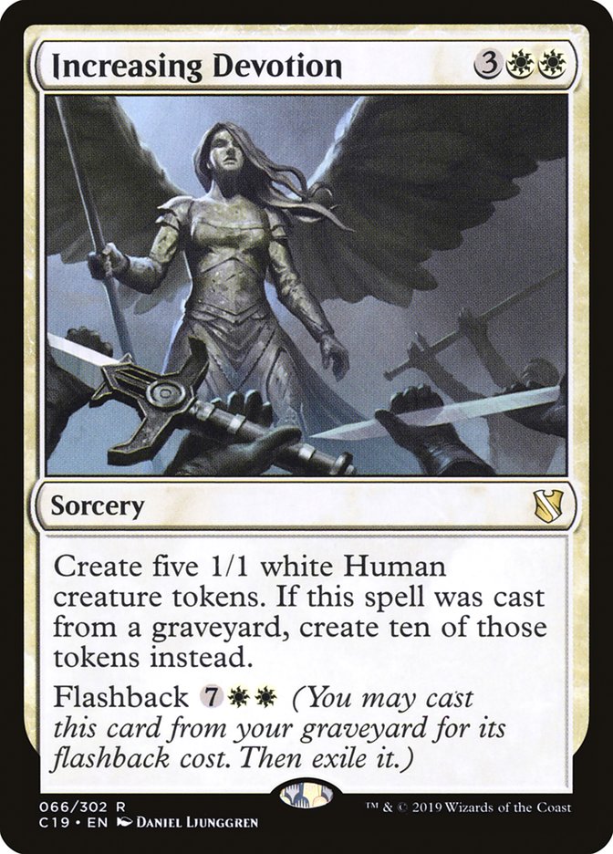 Increasing Devotion [Commander 2019] | Total Play